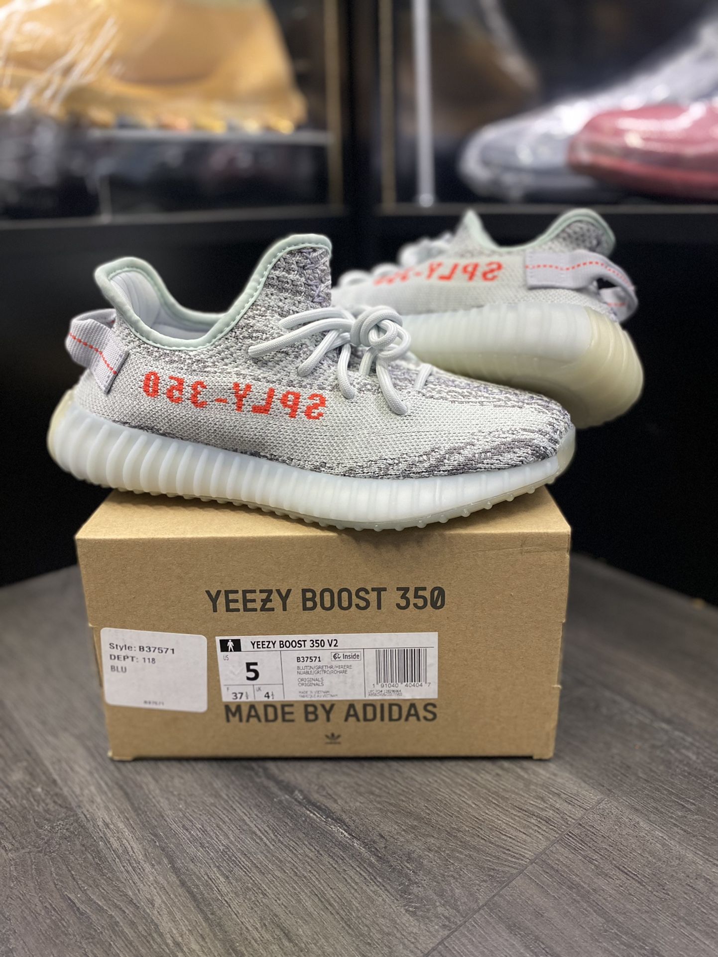 Blue Tint Yeezy Boost 350
