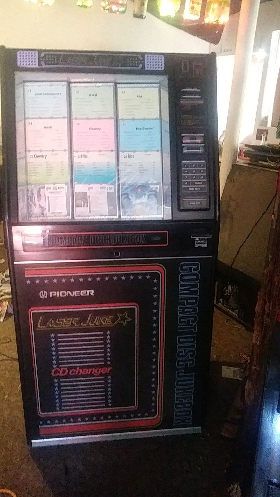 Pioneer Laser Juke Compact Disc Jukebox