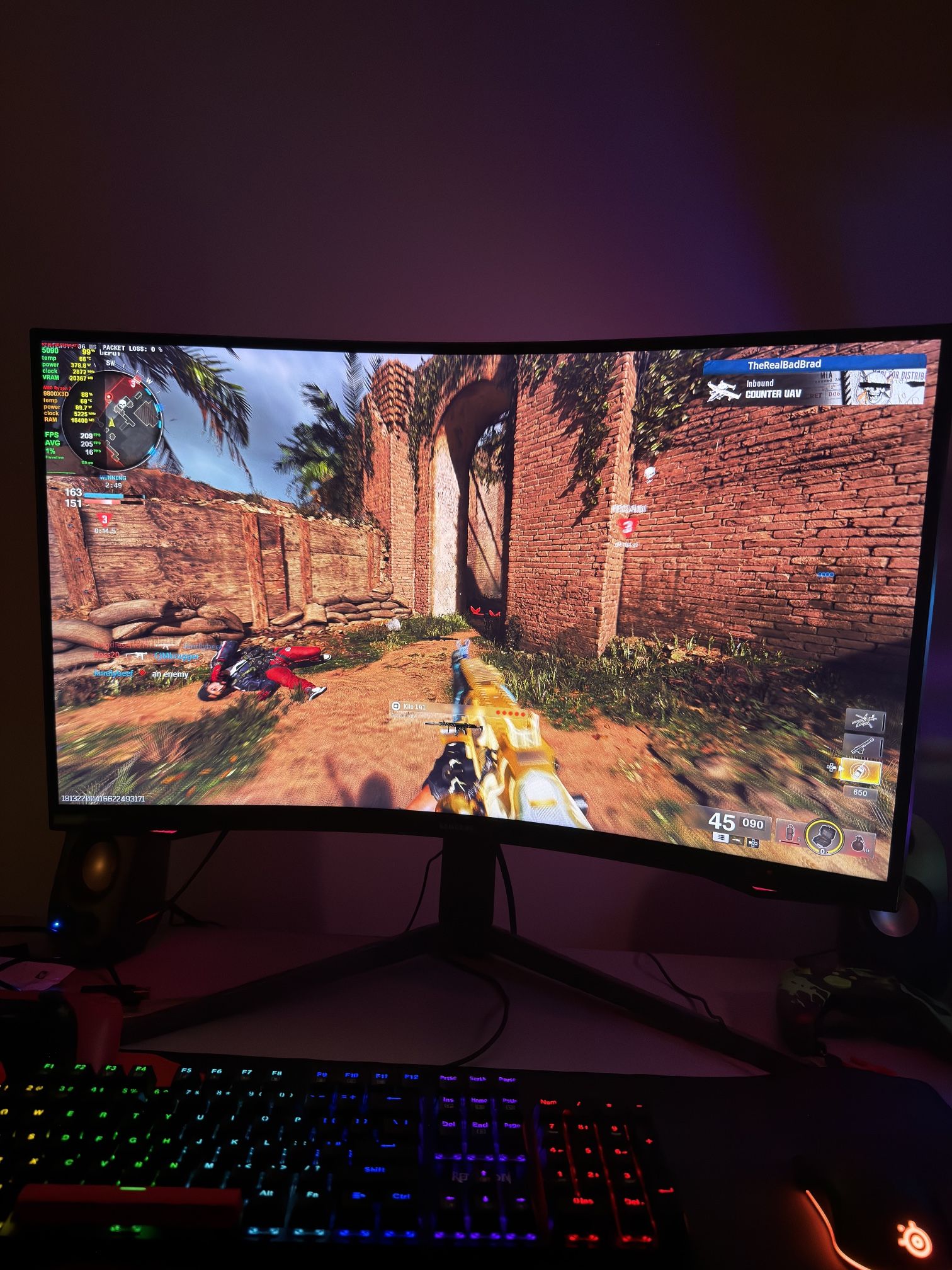 Samsung 32” 1440p Monitor 240Hz