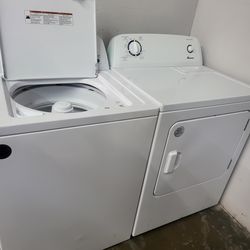 SET AMANA  WASHER AND ELECTRIC DRYER