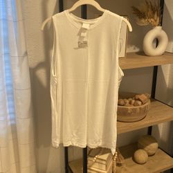 Womens White Tank Top