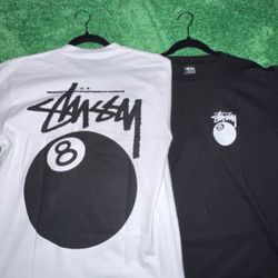 Stussy Shirt Black And White Brand New With Tag 