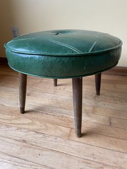 Vintage Green Stool