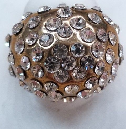 Gold Plated Dome Ring