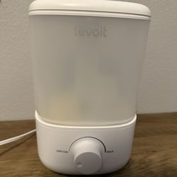 LEVOIT Top Fill Humidifier for Bedroom, 2.5L Tank for Large Room, Easy to Fill & Clean