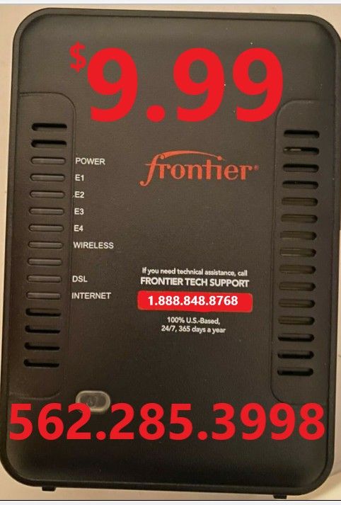 Frontier Fiber Internet Wifi Modem Router 