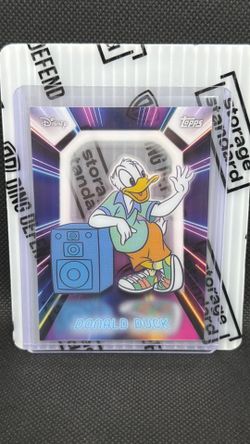 Topps Disney Neon Illuminated Neon Lights Npl-7 Donald Duck Ssp