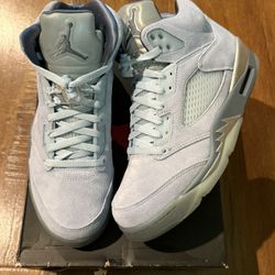 Jordan 5 Blue Bird Size 7.5 Men 9 Women