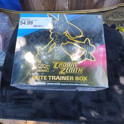 Elite Trainer Box ETB Crown Zenith Pokemon TCG SEALED 


