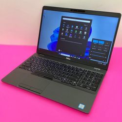 Dell i5 vPro Quad-Core 8th 15.6” Full HD Touchscreen laptop / Windows 11 Pro / SSD 512GB / RAM 16GB / Camera / HDMI / USB C / Bluetooth / Charger / Ba