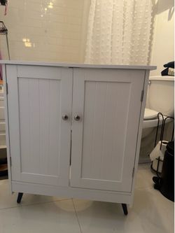Bathroom under sink cabinet