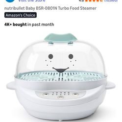 Baby Nutribullit Baby Food Steamer
