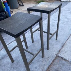 Two High Chairs