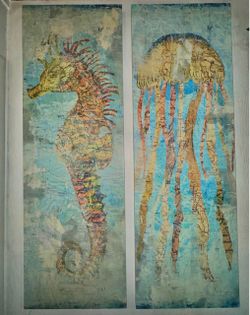 Large Coastal Wall Art Set – Sofia Fox Mariner I & II