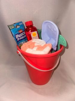 Kids Pink Sand Bucket Set with Accessories