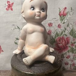 Vintage Kewpie ceramic porcelain Baby figurine Japan