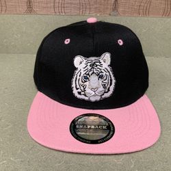 White Tigar Pink SnapBack 