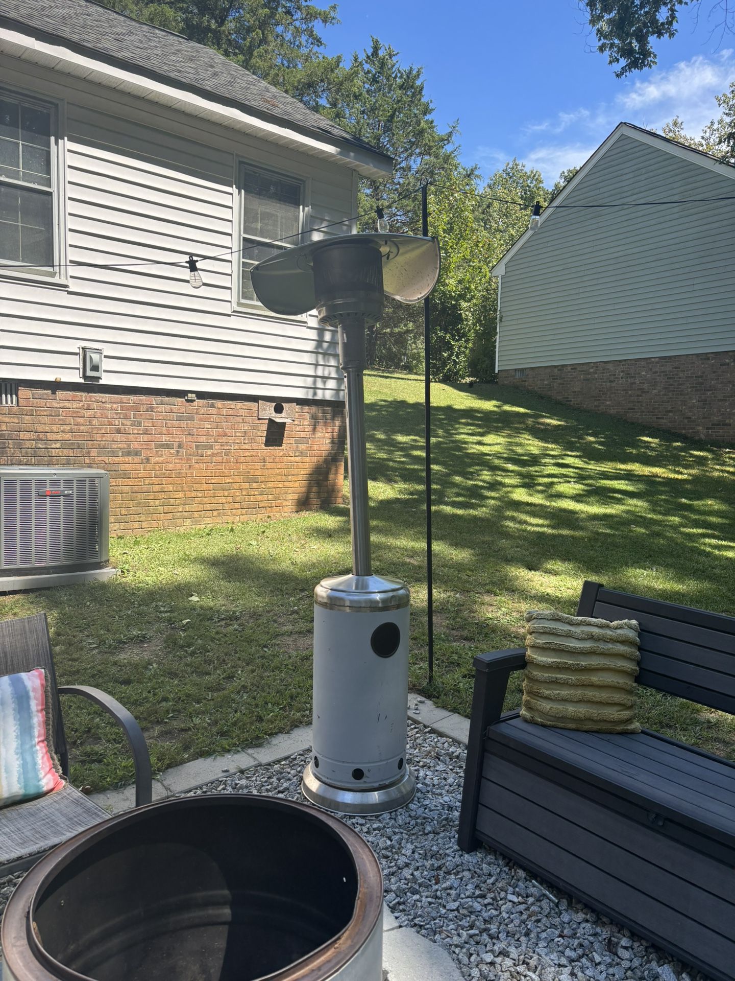 Outdoors heater