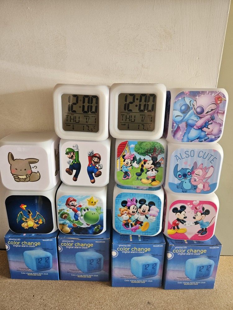 New Alarm Clocks $6 Each