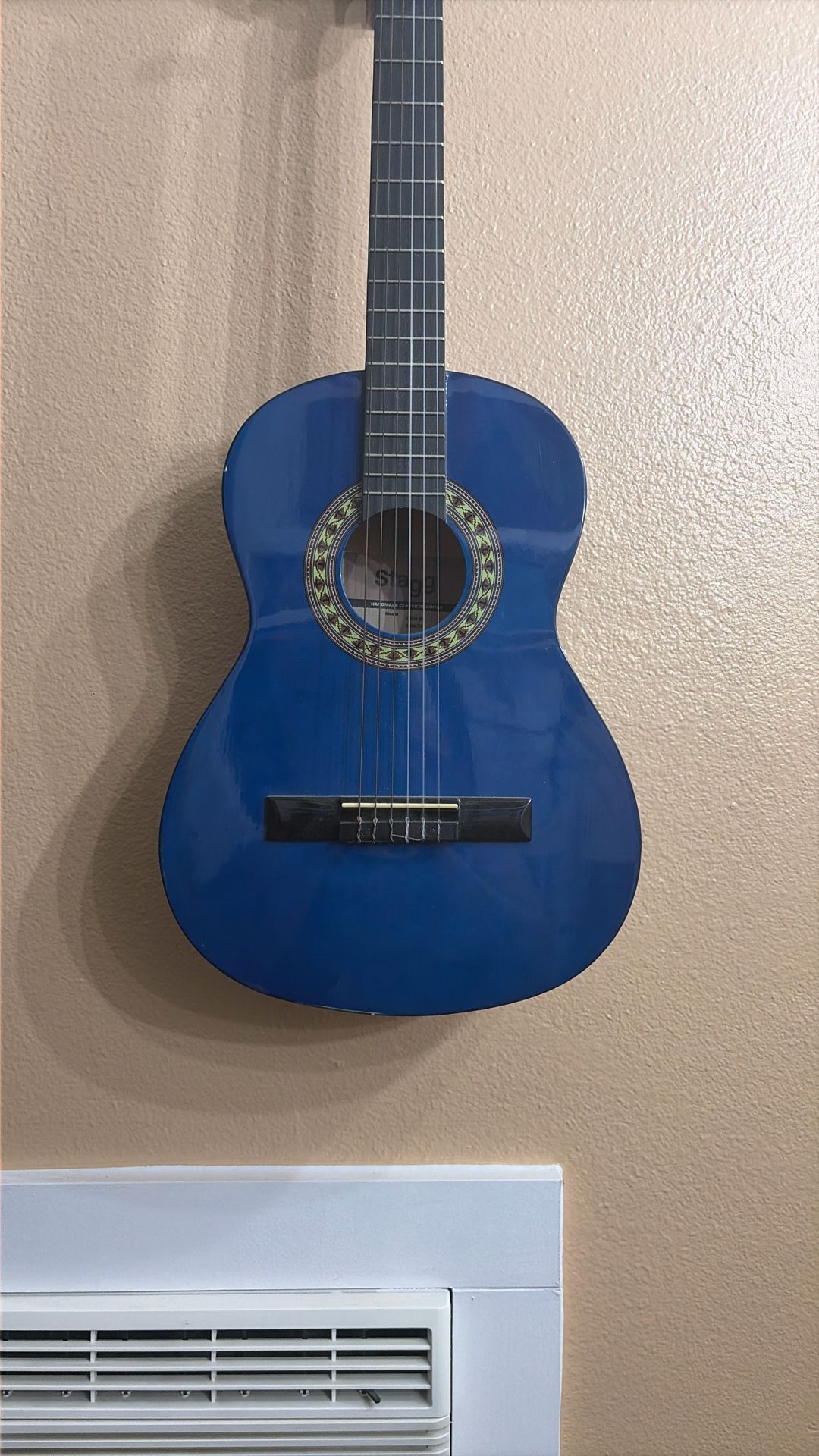 3/4 blue classical guitar STAGG