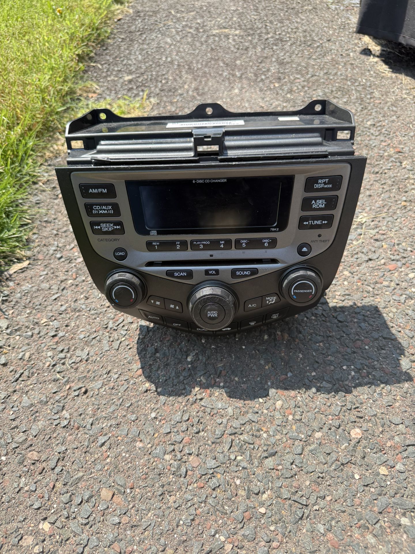 2006 Honda Accord Radio