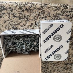 Concrete Screws+ Fasteners, Pack