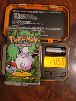 Pokemon Jungle 1st edition booster pack Sealed