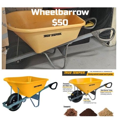 We Are Selling For Moving: Wheelbarrow, Treadmill,