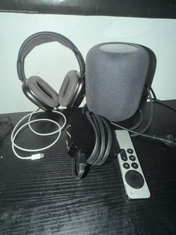 Apple Entertainment Bundle — AirPods Max, HomePod 2 & Apple TV 4K — $400 OBO