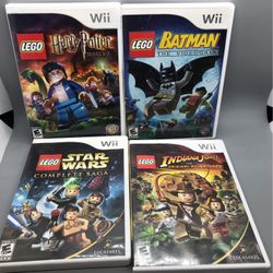 Lego Games Nintendo Wii Lot