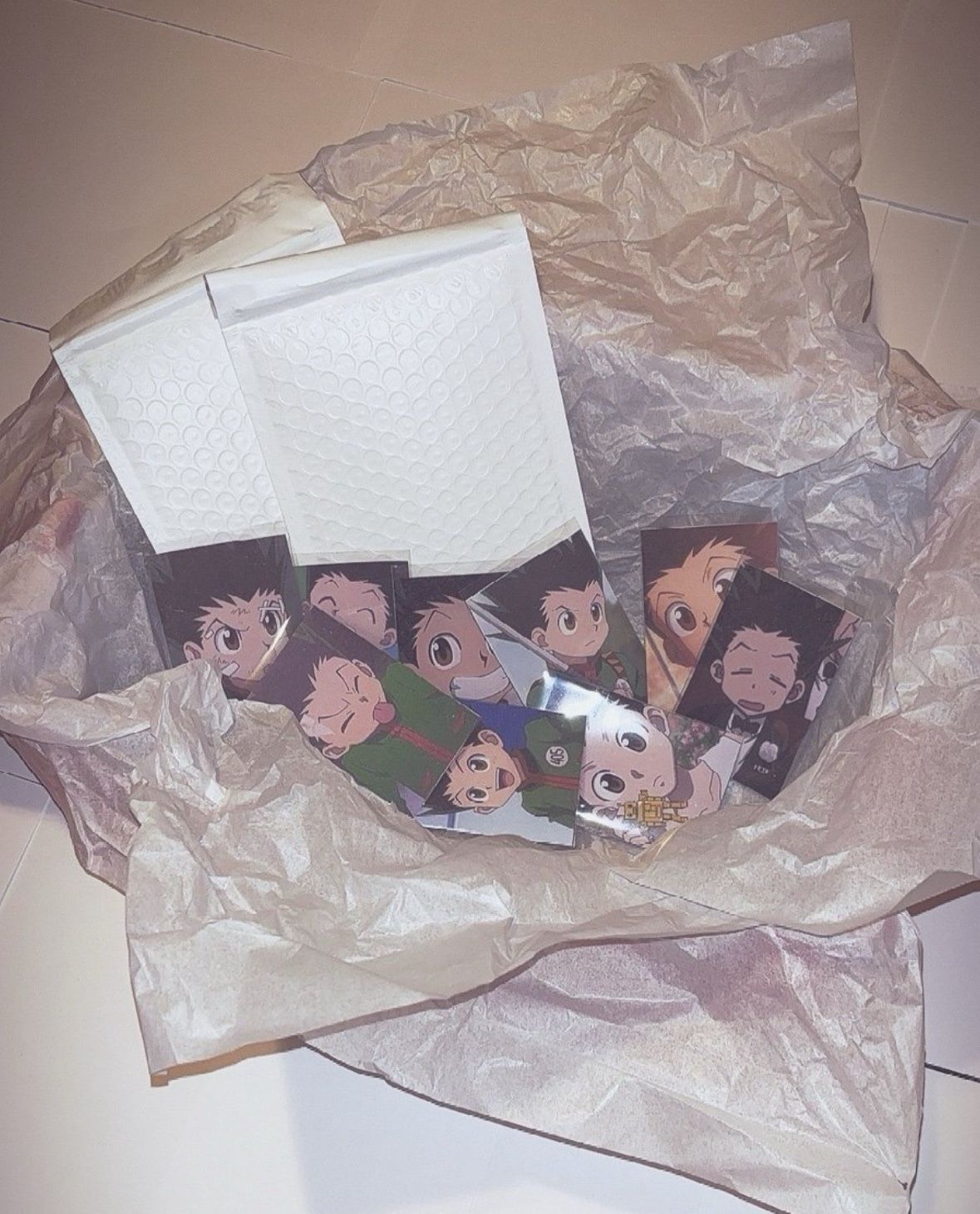 Gon Anime Photo Card