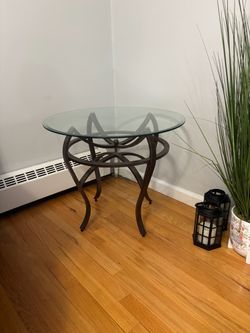 Glass tables