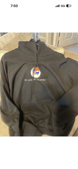 Ye at SoFi  Concert Black Hoodie