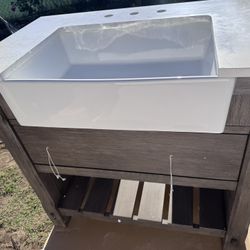 36 Inch Sink Vanity  ( Classic Grey ) 
