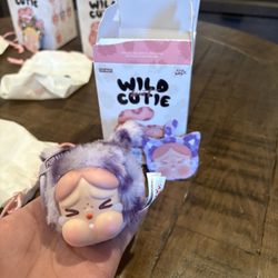 Pop Mart Crybaby Wild but Cutie Series Neon Cutie Vinyl Plush Pendant