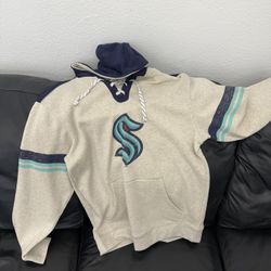 Men’s Seattle Kraken Hoodie LARGE