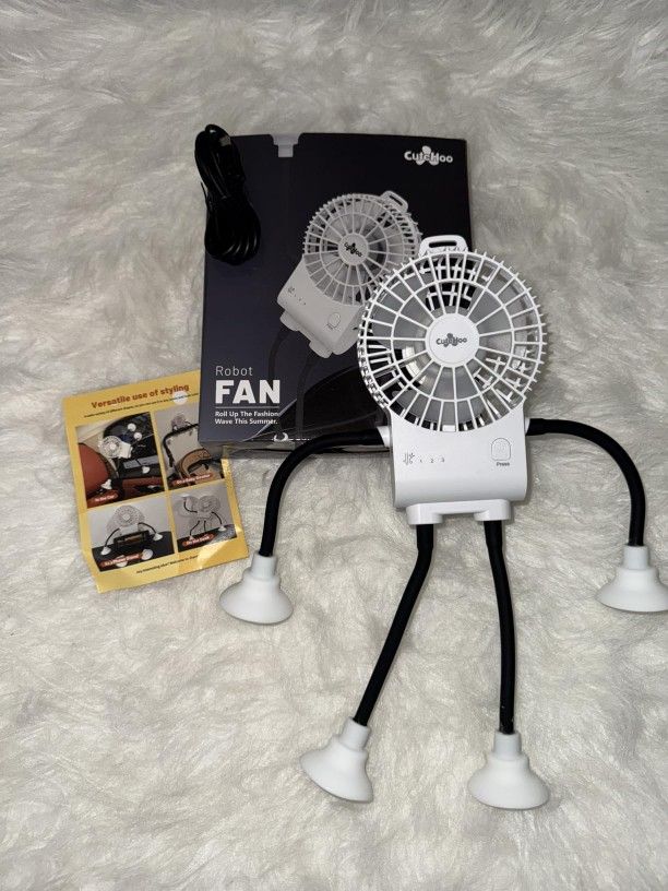Portable Robot Fan Man