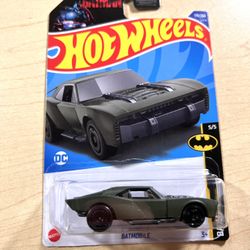 2022 Hot Wheels #178/250 Green The Batman Batmobile Batman 5/5