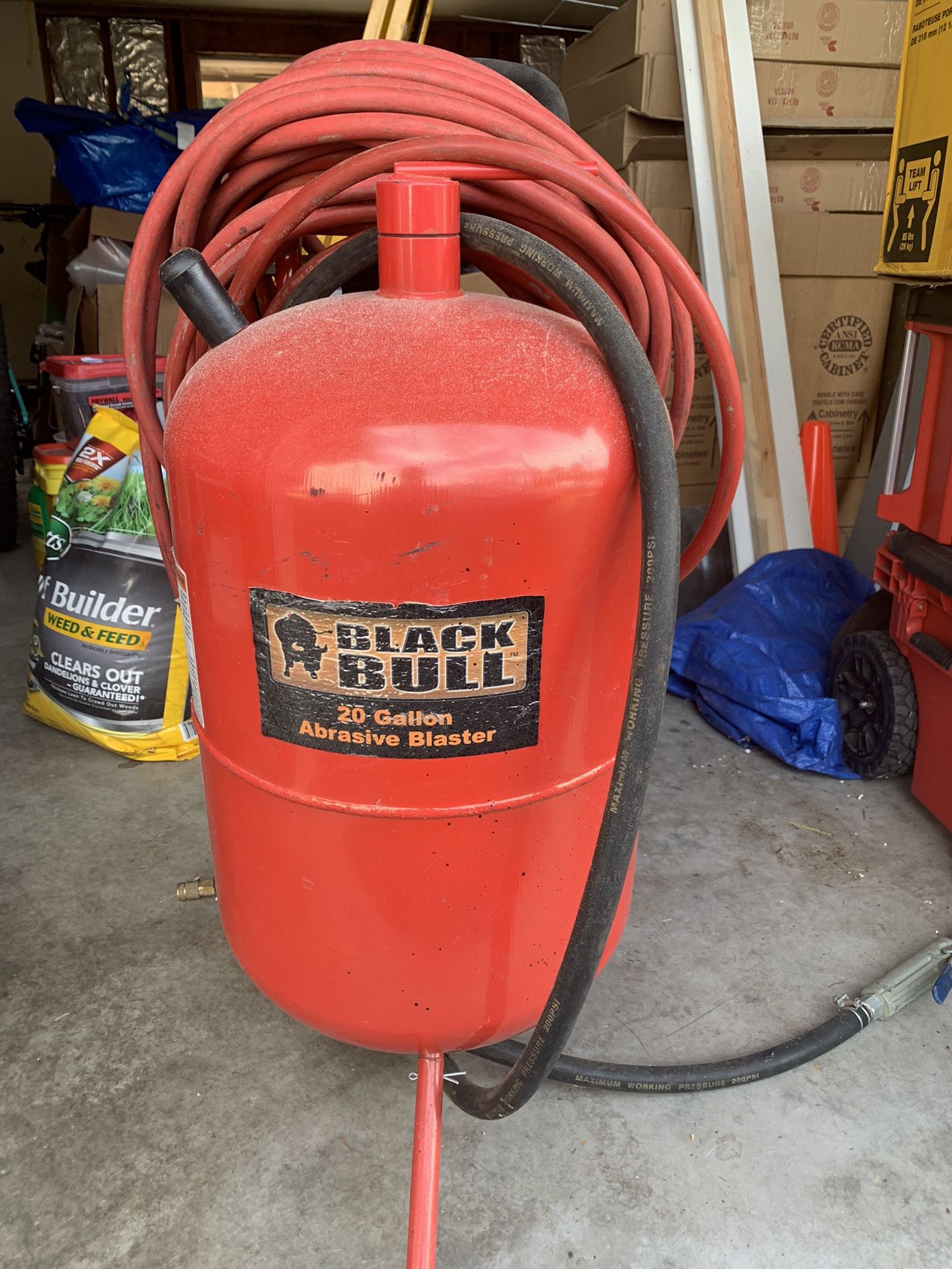 Sand Blaster Black Bull