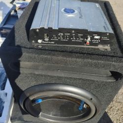 Amplifier 1800 & Subwoofer 12"