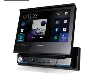 Pioneer AVH-3500NEX 7" Motorized Touchscreen, Single Din – Wired Apple CarPlay & Android Auto, Bluetooth, Backup Camera, HD Radio, SiriusXM, FLAC, Hi-
