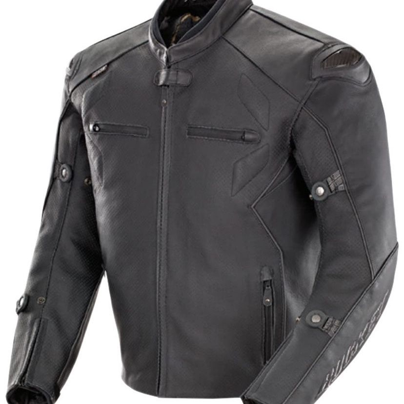Men’s Joe Rocket Brand Hyperdrive Leather Motorcycle Jacket