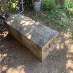 Heavy duty steel lockbox