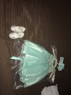 Little girl dress with outfit