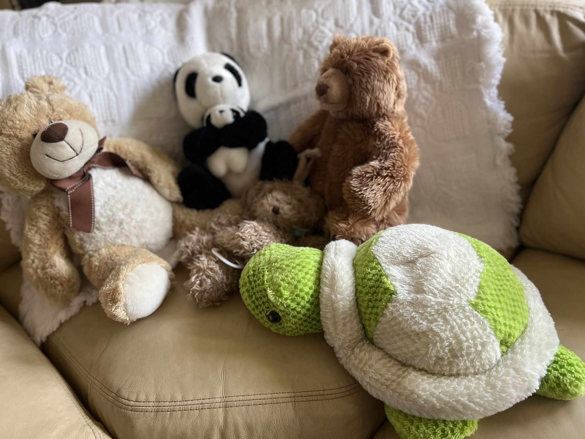 Pack Of 5 Stuffed Animals Washed Clean 