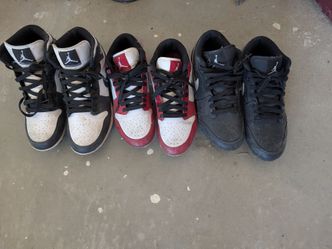 Kids Air Jordan Cleats - 3 Pairs