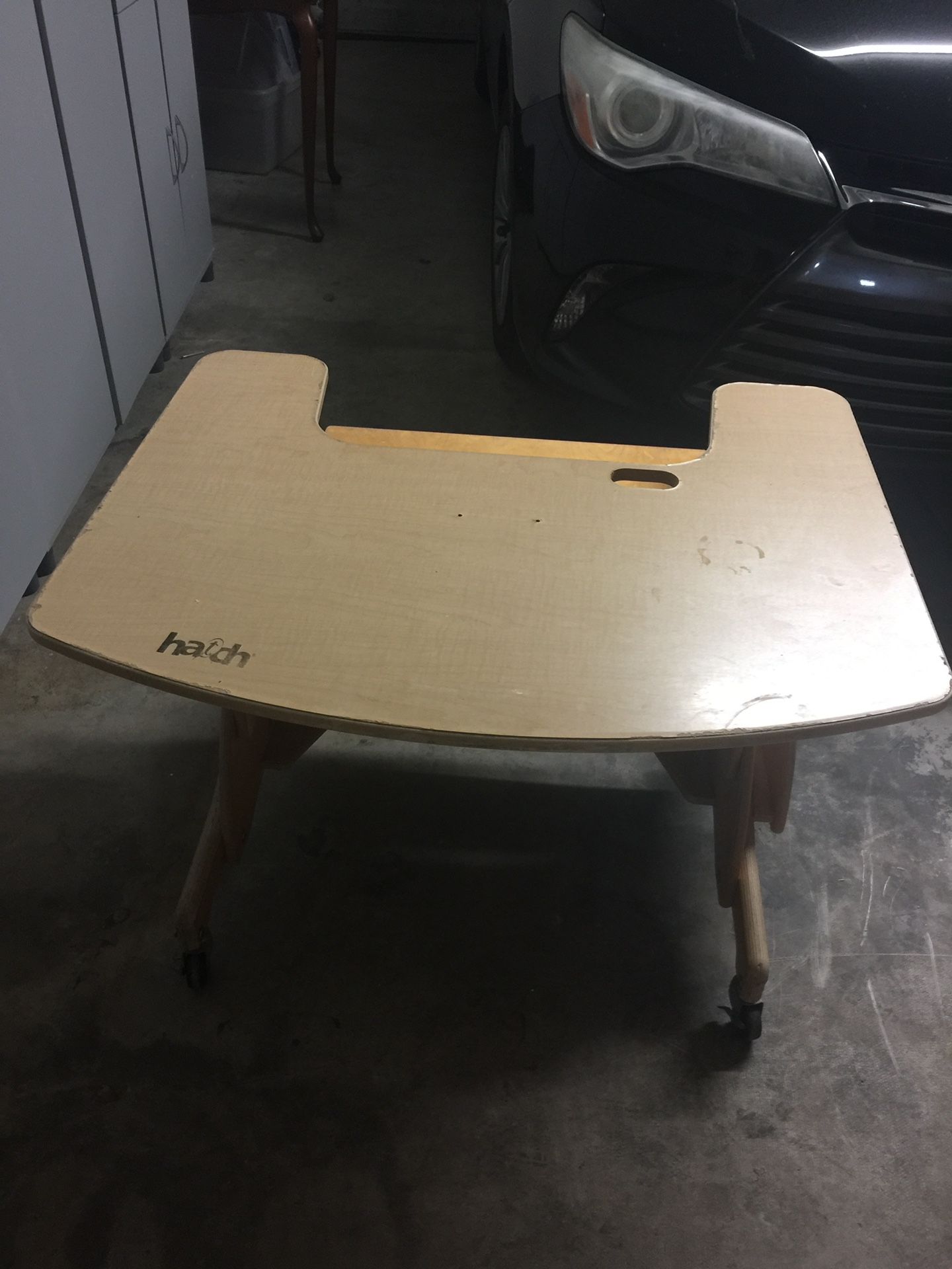 Child’s Desk with Rollers