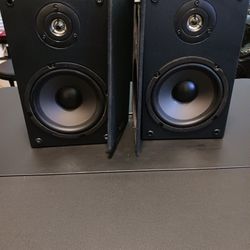 Dayton¤ Audio  MK Series Two-way Bookshelf Speakers 👍  Condition Loud 4-in Treated Paper Extends Life -Low Frequency Range And Crisp Highs 👌 