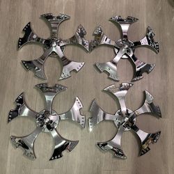 24” Chrome Spinner Rims 