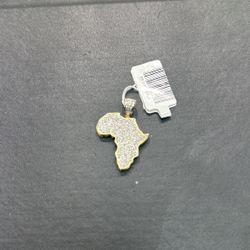 Gold Diamonds Pendant 